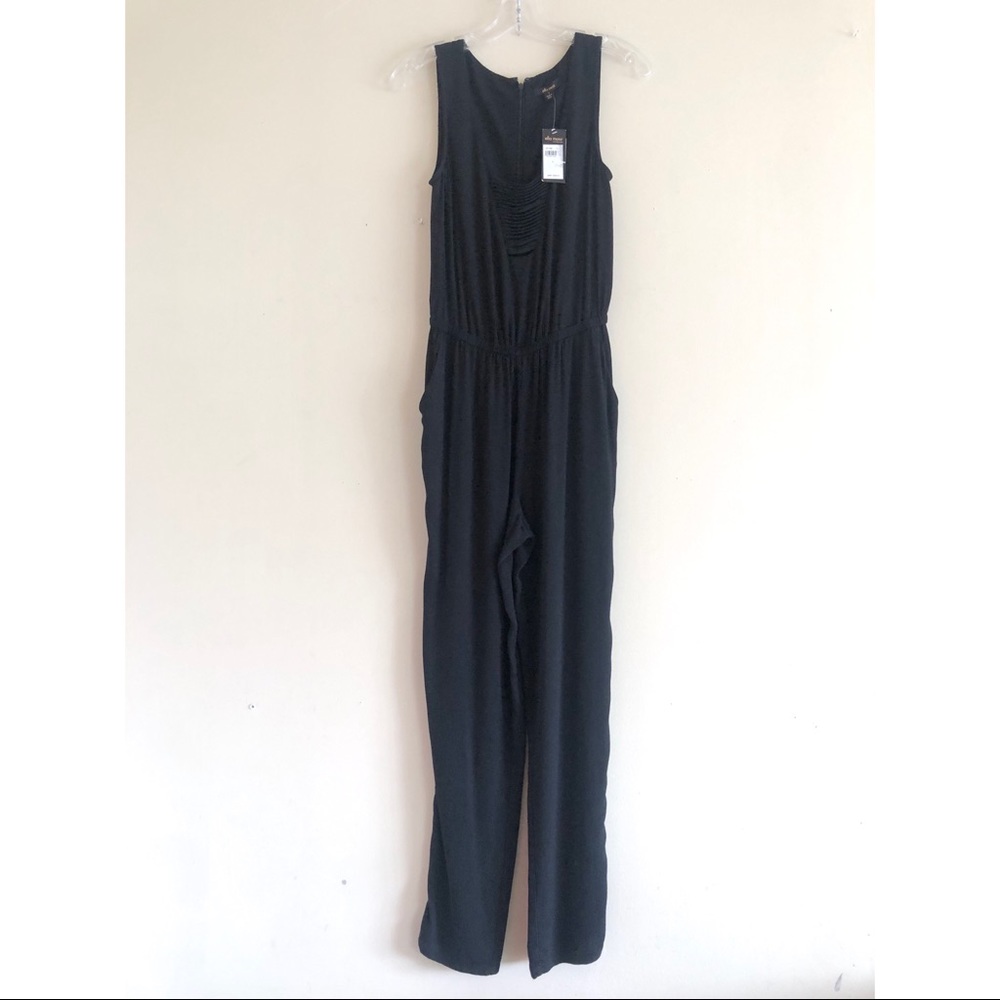 Ella Moss Black Sleeveless Jumpsuit size S